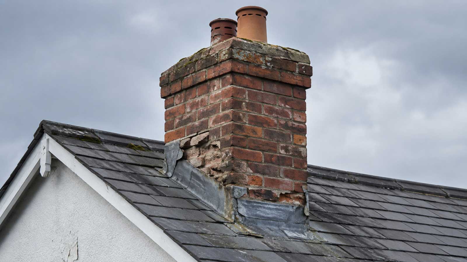 Roofing detail relevant to roof mortar and pointing repairs in stockport